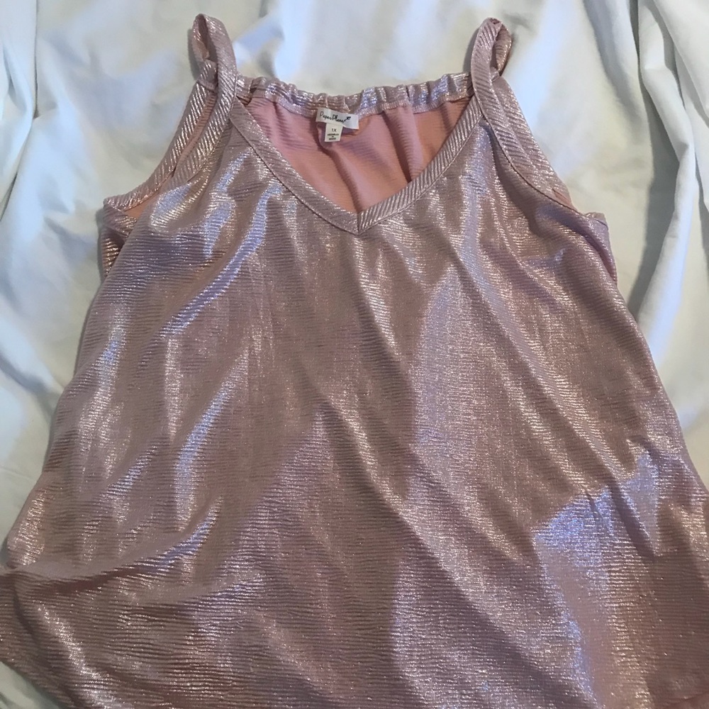 Pink shiny tank